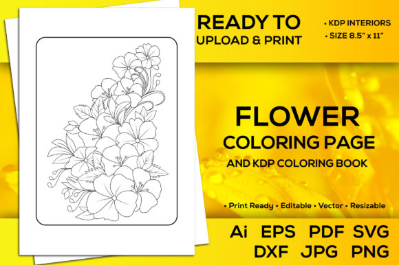 Discover the Creative Power of Printable Floral Coloring Pages