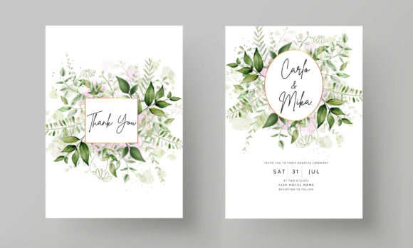Elevating Your Celebration with Modern Wedding Invitation Card Leaves