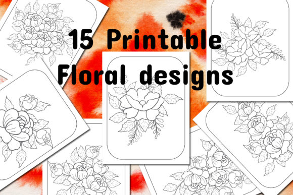 The Allure of the Elegant Floral Relaxing Coloring Book