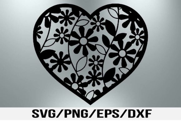 The Art and Utility of the Floral Heart Frame Paper Cut Template
