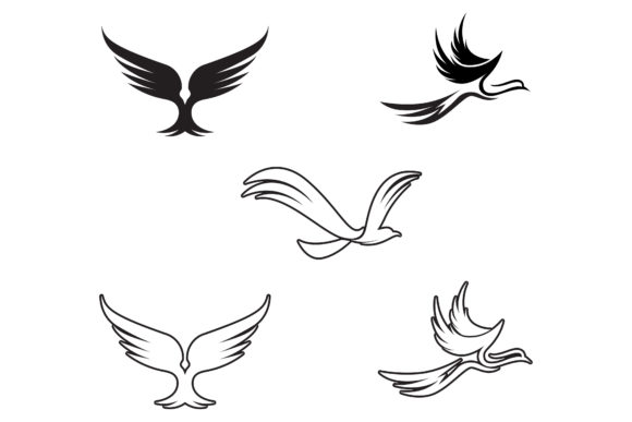 The Bird Fly Symbol Logo Template: A Deeper Look for Modern Branding