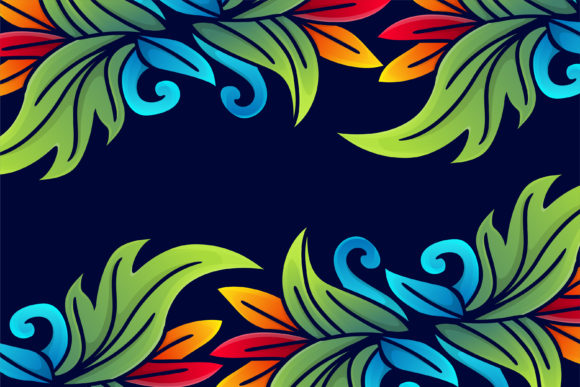 The Colorful Leaf Frame Background: A Creative Toolkit for Modern Projects