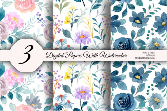 The Practical Artistry of Seamless Pattern Floral Watercolor 167