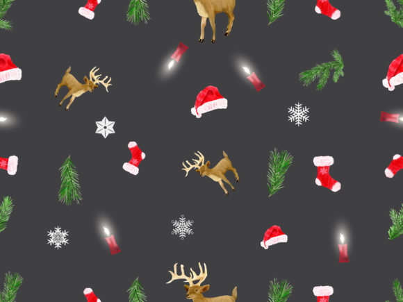 Unlock Festive Creativity with Elegant Seamless Pattern Christmas Themes