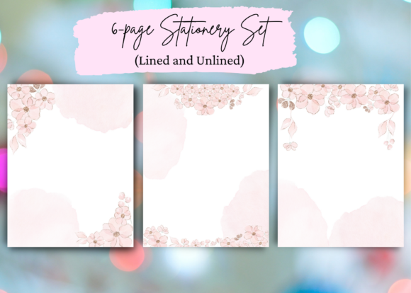 Watercolor Floral Stationery: A Digital Artisan’s Toolbox