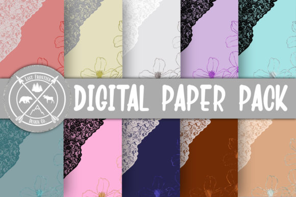 Your Complete Guide to the Floral Lace Digital Paper Pack: A Creative Toolkit Explained
